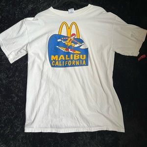 Super rare Malibu McDonald’s shirt